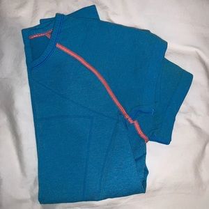 Blue workout girls Ivivva top